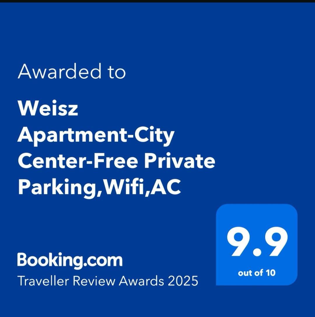 Weisz Apartment-City Center-Free Private Parking,Wifi,Ac Carei Exterior foto